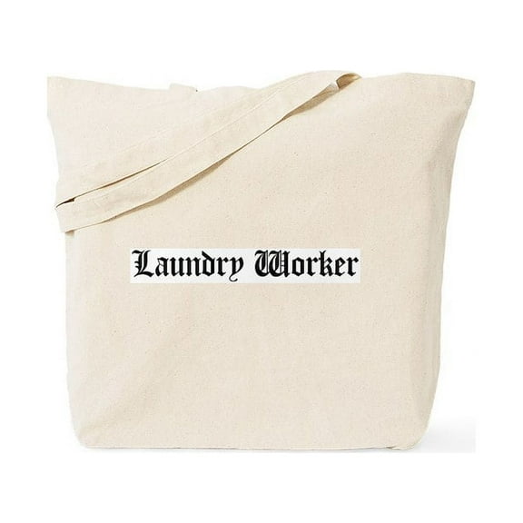 CafePress - Laundry Worker Tote Bag - Unisex Canvas Tote Bag, Beige, 1-Piece