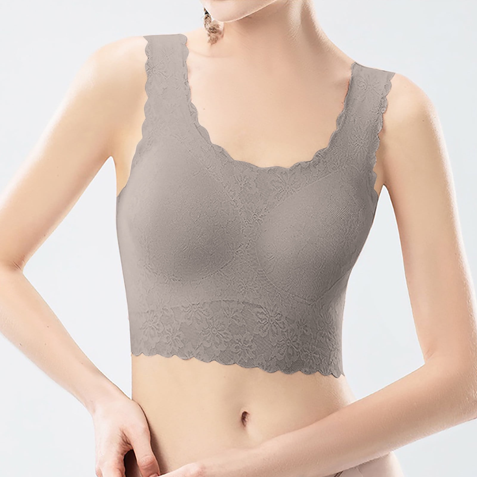 MuseOnly Support Big Boobs Pullover Wireless Sleep Bra Daily or