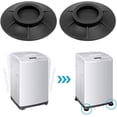 thumbnail image 4 of Floor Protection Pads, Noise Reducing Anti Vibration Pads for Washing Machine, Washer Stabilizers with Enhanced Stability, Suitable for Multiple Appliances (Pack of 4), 4 of 4