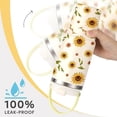 thumbnail image 3 of Ochapa Sunflower 30oz Tumbler Stainless Steel With Handle Flip Straw, Leakproof Travel Mug iced Coffee Cup, Birthday Mothers Day Christmas Gifts For Women Friends Girls Flower Lovers, 3 of 7