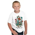 thumbnail image 5 of Wild and Free Bald Eagle Rose Tattoo Crewneck T Shirts Boy Girl Teen Brisco Brands M, 5 of 6