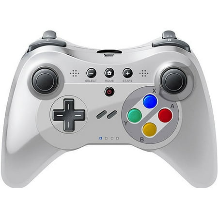 Classic Controller Pro U for Nintendo Wii and Wii U, Gray (New Open Box)