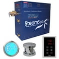 thumbnail image 2 of SteamSpa  Indulgence 9kw Touch Pad Steam Generator Package in Chrome, 2 of 5