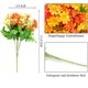 thumbnail image 5 of Flores artificiales, 2 manojos de plantas de balcón y de interior, flores de plástico, 5 of 5