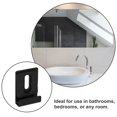 thumbnail image 3 of Raindrops 6 Pcs Clips de Support de Miroir en Acier Inoxydable pour Montage Mural avec Tampons de Protection en Caoutchouc, 3 of 6