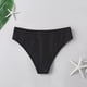 thumbnail image 3 of Gibobby Pantalones cortos de natación Mujeres Ladies Bikini Swim Bikini Short Plain Boy Short Shorts Swimwears Swimwears Tankinis Set(Negro,G), 3 of 5