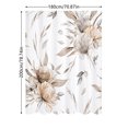thumbnail image 2 of Shower Curtain with Hooks Heavy Duty Bath Liner Machine Washable Hotel Grade PEVA Rustproof, 2 of 3