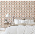 thumbnail image 4 of S4Sassy Peel & Stick Vinyl Wallpaper, Chic Tulip Arch Print Wallpaper Contact Paper Waterproof - Orange, 25"x120", Textured Finish, Wall Covering for Home Decor in Bedrooms, Renter Spaces, Cabinets, 4 of 6