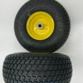 thumbnail image 2 of Set of 2 - 15x6.00-6 Lawn Mower Tire and Rim - 3/4 Inch Axle - Super Turf, 2 of 4