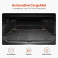 thumbnail image 2 of VEVOR Cargo Mat Compatible with Toyota Camry Hybrid 2018-2025, Precise Fit Odorless Durable Trunk Mat, TPE Trunk Protector Replacement, Black (1PCS), 2 of 9
