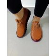 thumbnail image 1 of Low-top Elastic Oxford Shoes With Soft Bottom & Stitching Design For Fashionable & Casual Moms, 1 of 4
