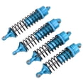 thumbnail image 3 of Amortiguador delantero trasero RC, resorte elástico de aluminio, juego de amortiguadores RC para coche ARRMA 1/10 RC, azul, 3 of 10