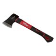 thumbnail image 4 of Hyper Tough 1-1/4lb Camp Axe with Red & Black Shock Absorbing Anti Slip Fiberglass Handle, 4 of 7