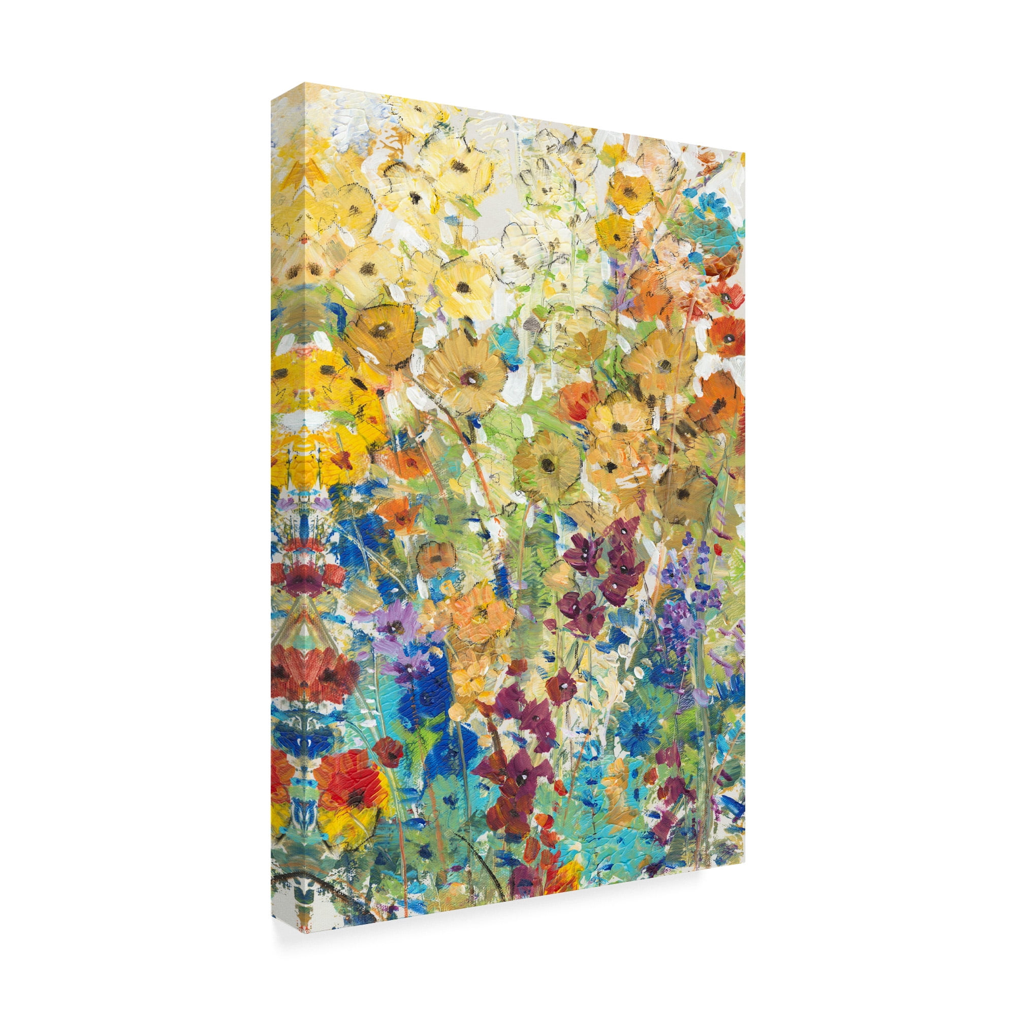 Trademark Fine Art 'Meadow Floral I' Canvas Art by Tim OToole