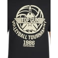 thumbnail image 3 of Top Gun Men's and Big Men's Graphic Tees, 2- Pack, 3 of 6
