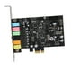thumbnail image 1 of Tarjeta de sonido PCI envolvente interna, 1 tarjeta de sonido PCI-E 7.1 Tarjeta de sonido PCI interna Máxima comodidad, 1 of 8