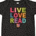 thumbnail image 4 of Inktastic Live Love Read Girls Baby Bodysuit, 4 of 5