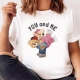 thumbnail image 7 of Casual Cute Bear Trend Cute Style Women‘s Short Sleeve Printed T-shirt Pattern T-shirt Top Fashion Summer Spring Printed Clothin, 7 of 7