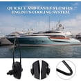 thumbnail image 5 of Universal Boat Round Motor Flusher Outboard Motor Water Flusher Ear Muff Cups For Marine Boat Fresh Water Hose Attachment For Marine Boat Ship1, 5 of 5