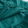 thumbnail image 5 of JDQJBZ Baby Girl Sleeveless Dress Ruffle Hem Large Bow Back Summer Party Outfit, 5 of 5
