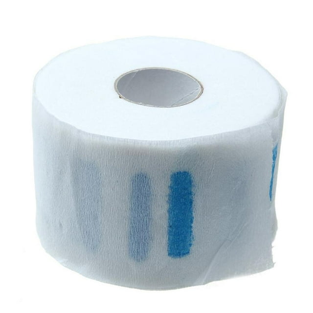 100pcs Stretchy Disposable Neck Paper Strips Barber For Salon Hairdressing R3T5
