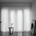 thumbnail image 2 of Curtain Tulle Door Window Curtain Drape Panel Sheer Scarf Valances Modern bedroom Living Room Curtains;Curtain Tulle Curtain Sheer Scarf Valances Modern Room Curtains, 2 of 9