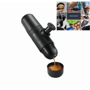 Condensed Portable Mini Coffee Machine – Capsule Black, Compact Travel-Friendly