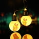thumbnail image 4 of Cadena de luces navideñas Lámpara de cadena decorativa navideña Decoración del hogar de Navidad Leyfeng Cuerda de lámpara, 4 of 7