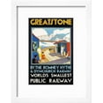 thumbnail image 2 of Greatstone  Worlds Smallest Public Railway Poster, Transportation World Culture Framed Art Print Wall Art by N Cramer Roberts Sold by Art.Com, 2 of 6