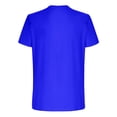 thumbnail image 4 of LMOIPLI Mens Funny Cartoon Face Graphic T-Shirt Short Sleeve Crew Neck Breathable Casual Lightweight Comfy T Shirts Blue XXL, 4 of 5