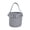 Black, variant on Halloween Boo Basket, Collapsible Reusable Trick-or-Treat Tote with Skull and Ghost Designs, Great for Candy Storage and Party Favors (Purple)