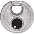 thumbnail image 1 of ABUS 20/70 Diskus Stainless Steel Padlock with 3/8" Shackle, Keyed Different, Made in Germany, 1 of 4