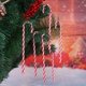 thumbnail image 4 of Bastones de caramelo centelleantes Estacas de césped navideñas Marcadores de camino Decoración de árbol de Navidad Regalo, 4 of 5