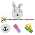 thumbnail image 3 of 1 juego de piñata de conejo de Pascua única con borla, bonitos suministros para fiestas de Pascua, piñata de conejo para fiestas temáticas de animales, decoración para fiestas de cumpleaños, 3 of 7
