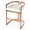 Rose Gold, variant on Beaumont Lane Metropolitan Living 25'' Modern Metal Counter Stool in Gold/White