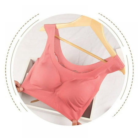 

Push Up Bra Women Thin Bra Back Hollow Bra Yoga Sports Bra Seamless Vest Bra Sleep Bra Underwear Wire Free Bra