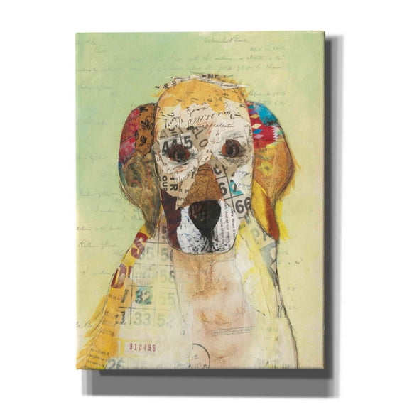 Epic Graffiti 'Wanna Play I' by Courtney Prahl, Canvas Wall Art, 40"x54"