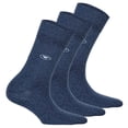 thumbnail image 1 of TOM TAILOR Paquete de 3 Calcetines de Mujer - Básico, unicolor Azul 39-42, 1 of 3