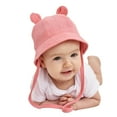 thumbnail image 6 of LFEOOST Baby Sun Hat Girls Upf 50+ Beach Kids Hats Boys Wide Brim Cute Toddler Bucket Hat Floppy Infant Sun Hats, 6 of 7