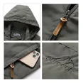 thumbnail image 3 of Chaqueta Cortavientos Chaqueta Lisa Con Capucha, 3 of 8