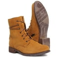 thumbnail image 5 of Josef Seibel Sienna 70 Women's Leather Lace Up Ankle Boot With Side Zip In Mustard Size 9, 5 of 6
