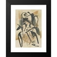 thumbnail image 2 of Lyubov Popova 11x14 Black Modern Framed Museum Art Print Titled - Cubist Study, 2 of 5