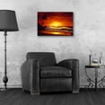 thumbnail image 4 of Epic Art 'Fiery Waves' by Anthony Casay, Acrylic Glass Wall Art, 24"x16", 4 of 8