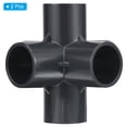 thumbnail image 3 of 1/2 Inch UElbow Fitting 6 Way Pipe Fittings Connector Furniture Pipe Joint 25mm 2, 3 of 5
