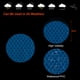 thumbnail image 3 of Calcomanía Reflectante de Alta Visibilidad Uxcell Impermeable para Reflector de Entrada de Bicicleta Motocicleta Azul, 3 of 7