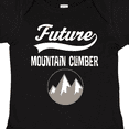 thumbnail image 4 of Inktastic Future Mountain Climber Hiking Boys or Girls Baby Bodysuit, 4 of 5