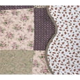 thumbnail image 2 of PREMIUS Reversible Quilt Set, Floral Patchwork, Multi-Color, King, 2 of 2
