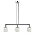 thumbnail image 6 of Innovations Lighting 213-S Colton Colton 3 Light 38" Wide Linear Chandelier - Brushed, 6 of 7