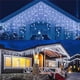 thumbnail image 1 of Luces de Navidad,DOSYU Cascadas de Luces navideñas 700 leds,Serie Casacada de 13 metros, Luces Cascada con 8 Modos de Iluminación para Decoraciones Navideñas, Jardines, Ventanas, Aleros (Blanco frío), 1 of 9