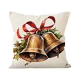 thumbnail image 1 of Fundas De Cojín Navideñas Bonito Muñeco De Nieve Fundas De Cojín Navideñas Lino Casa De Campo Cojín De Invierno Decoraciones Navideñas Para El Hogar Sofá Sofá Exterior, 1 of 6